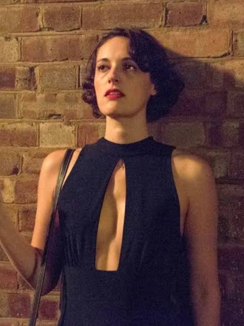 Viral Fleabag Black Keyhole Jumpsuit LOVE UK 10/US 6